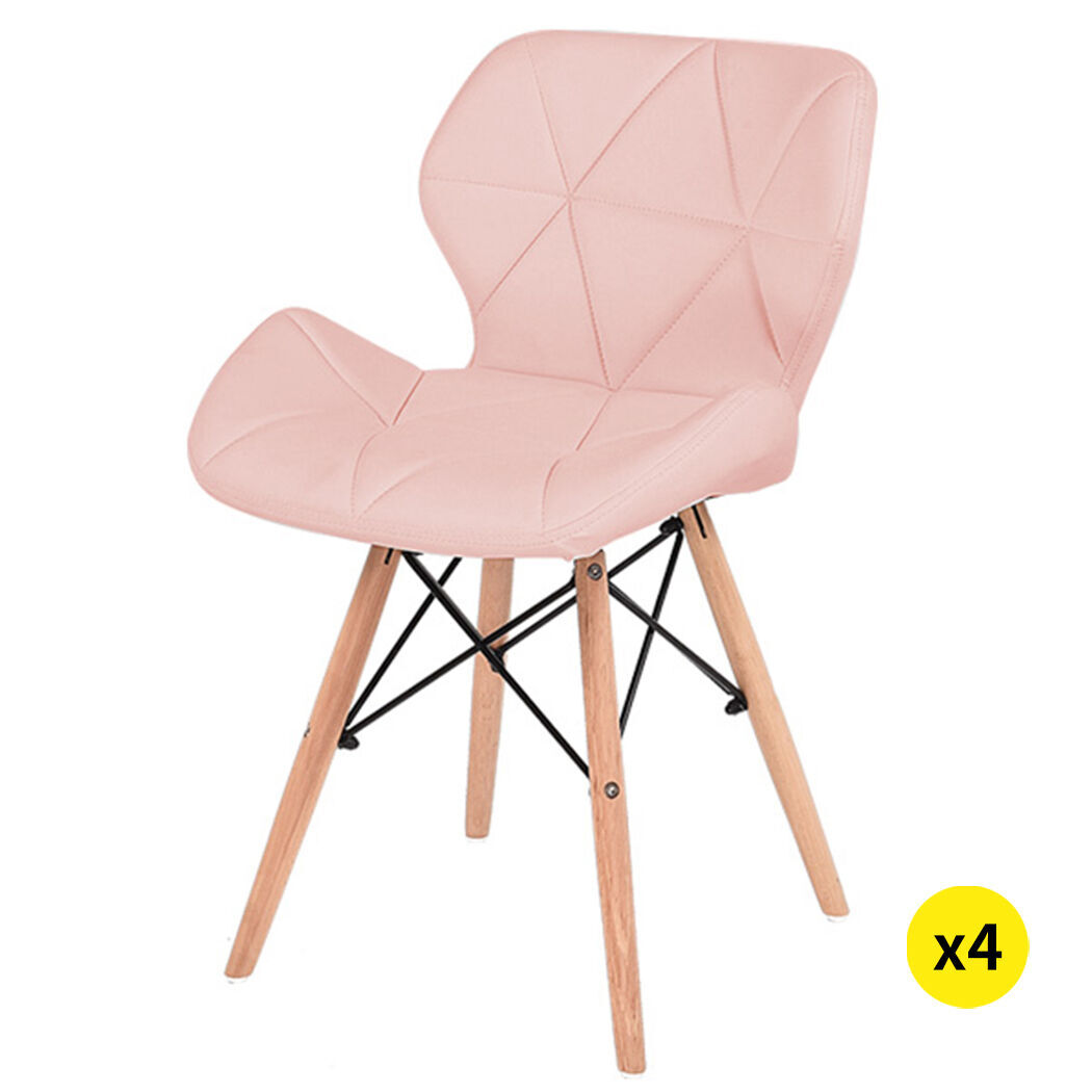 Retro Replica PU Leather Dining Chair Office Cafe Lounge Chairs Price