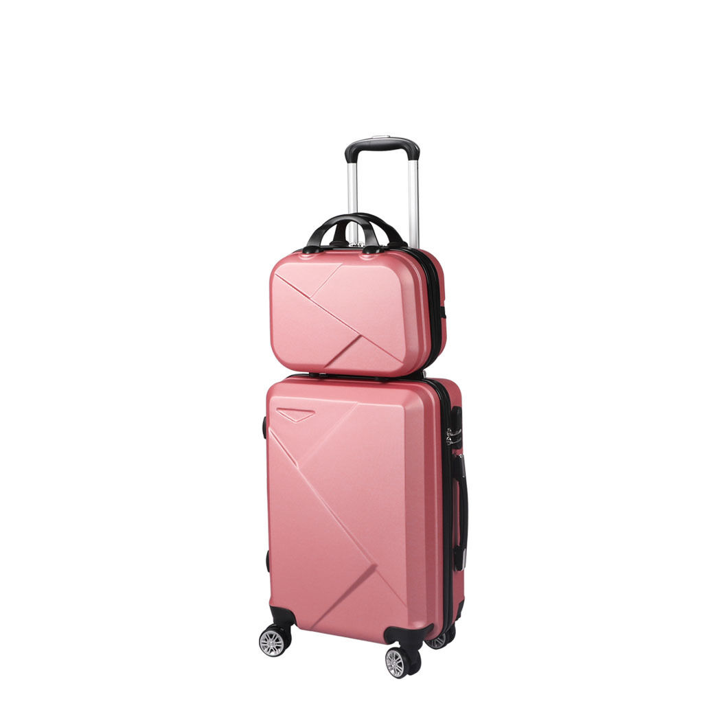 2pcs 20" Travel Luggage Set Baggage Carry On Suitcase Bag Price