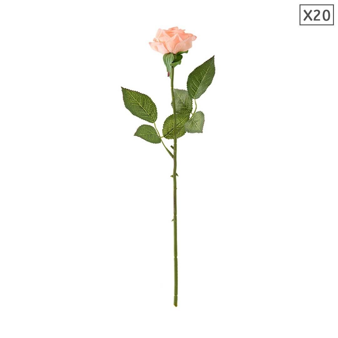 Artificial Silk Flower Fake Rose Bouquet Table Decor Price