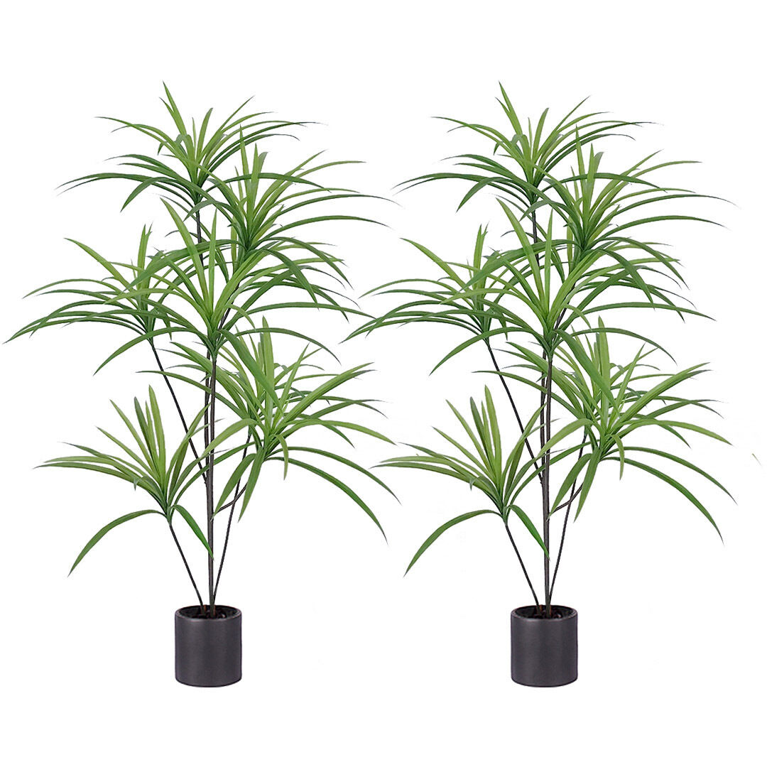 Artificial Natural Green Dracaena Dragon Tree Fake Tropical Indoor Plant Home Office Decor Price