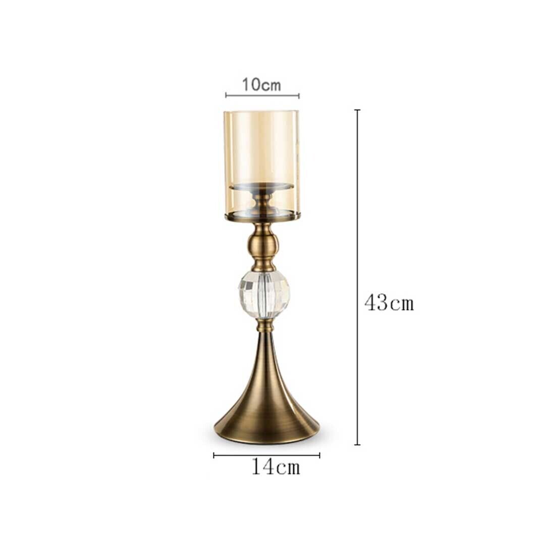 Glass Candle Holder Candle Stand Glass/Metal Price