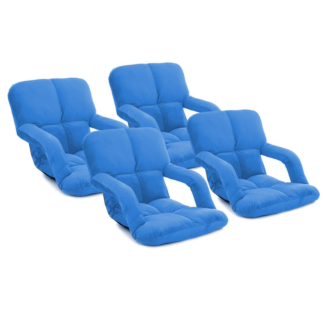 Foldable Lounge Cushion Adjustable Floor Lazy Recliner Chair with Armrest Price