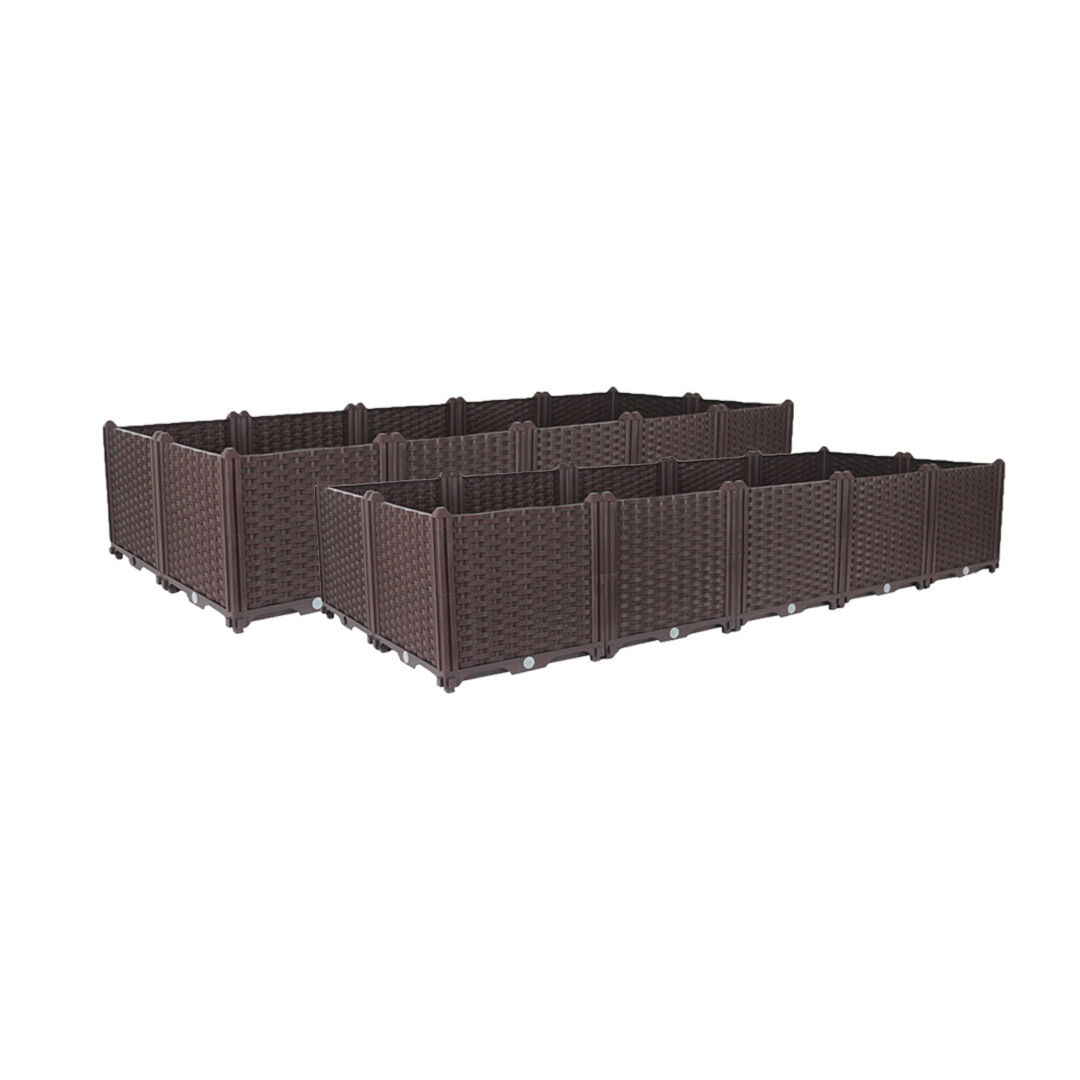 Elevated Raised Garden Bed Plants Vegetable Herb Flower Outdoor Plastic Planter Box Price