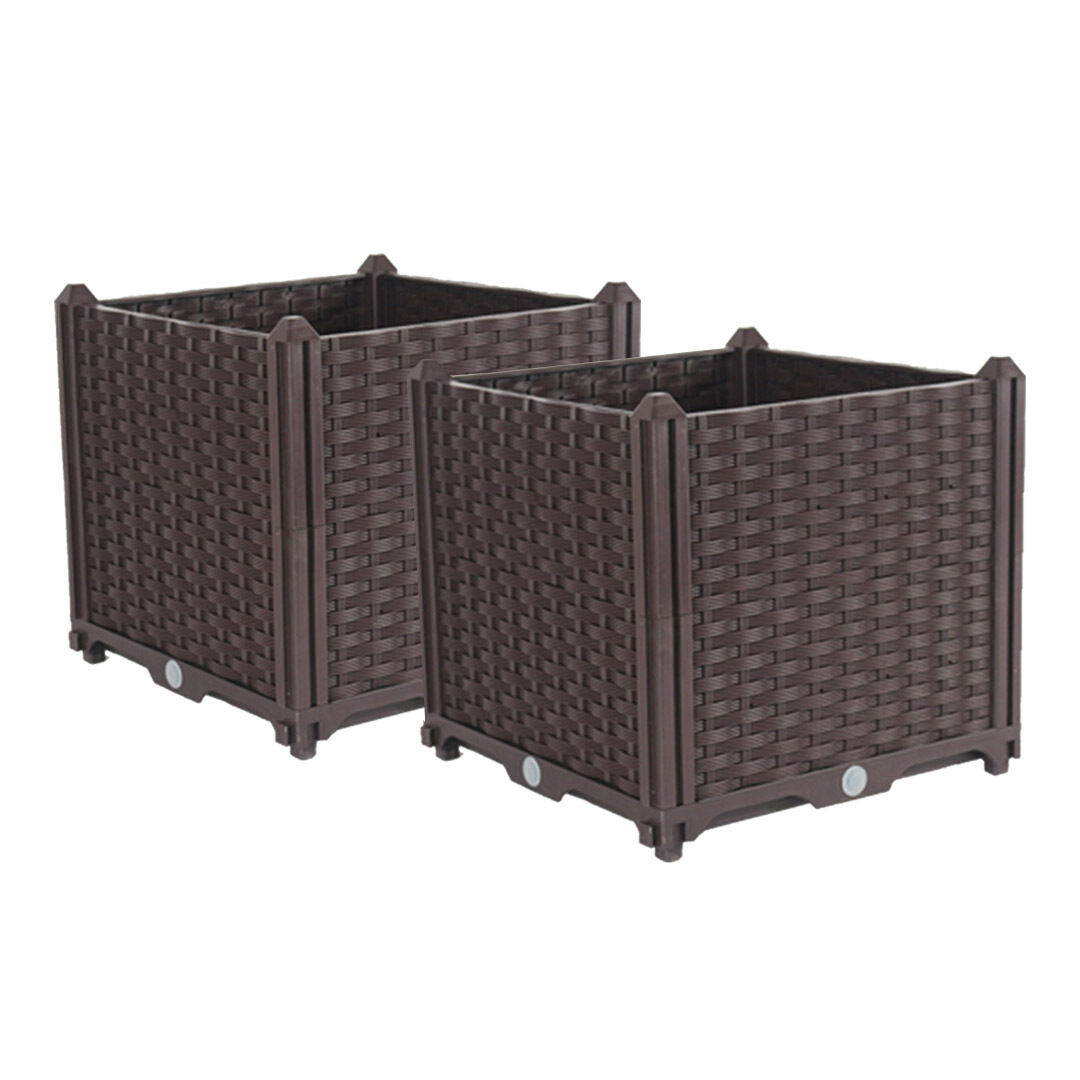 Elevated Raised Garden Bed Plants Vegetable Herb Flower Outdoor Plastic Planter Box Price
