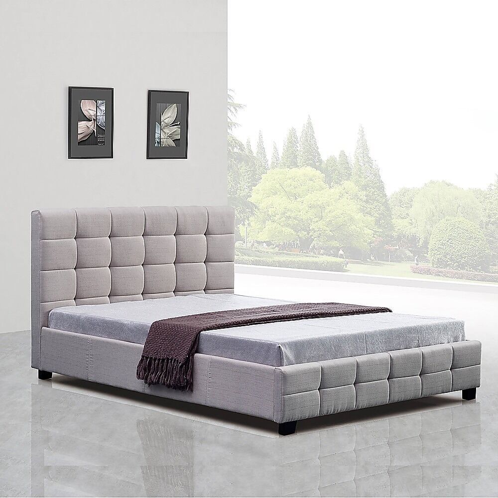 Makin Fabric Deluxe Bed Frame Price