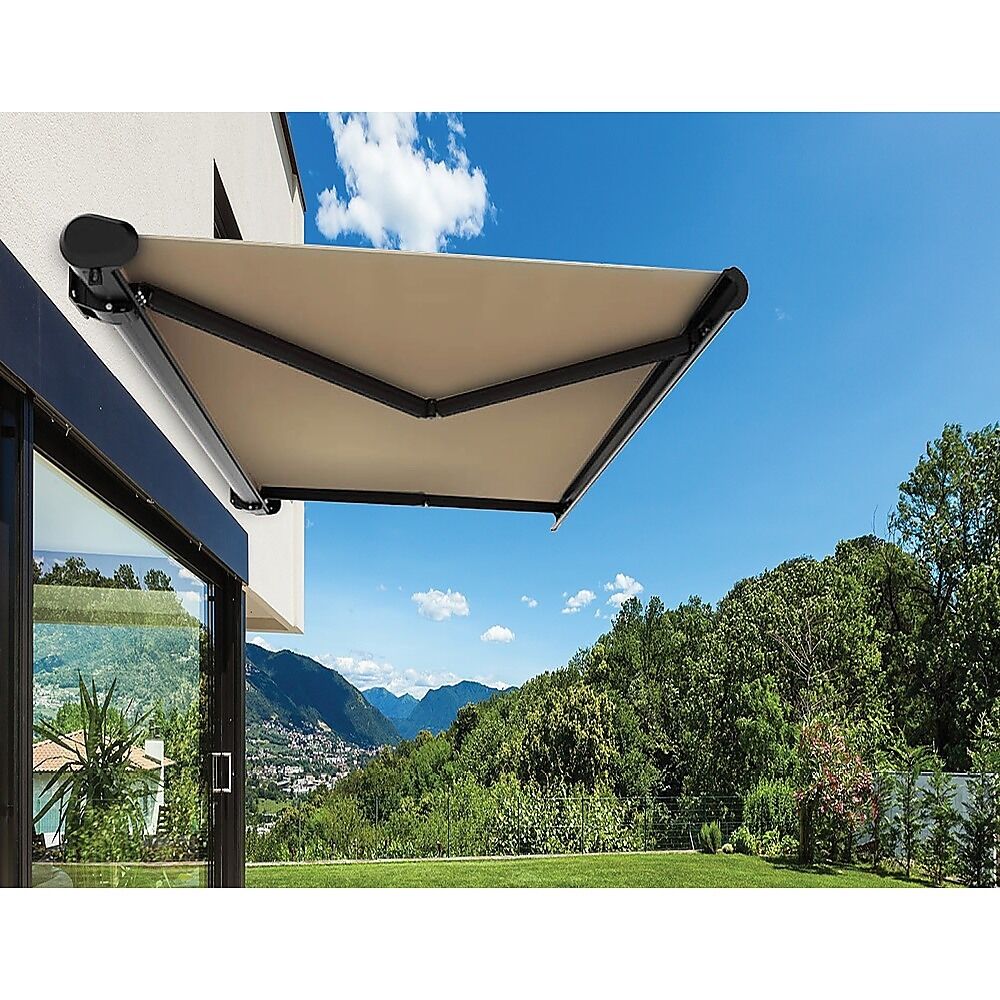 Retractable Folding Arm Awning Heavy Duty Full Cassette Motorised Price
