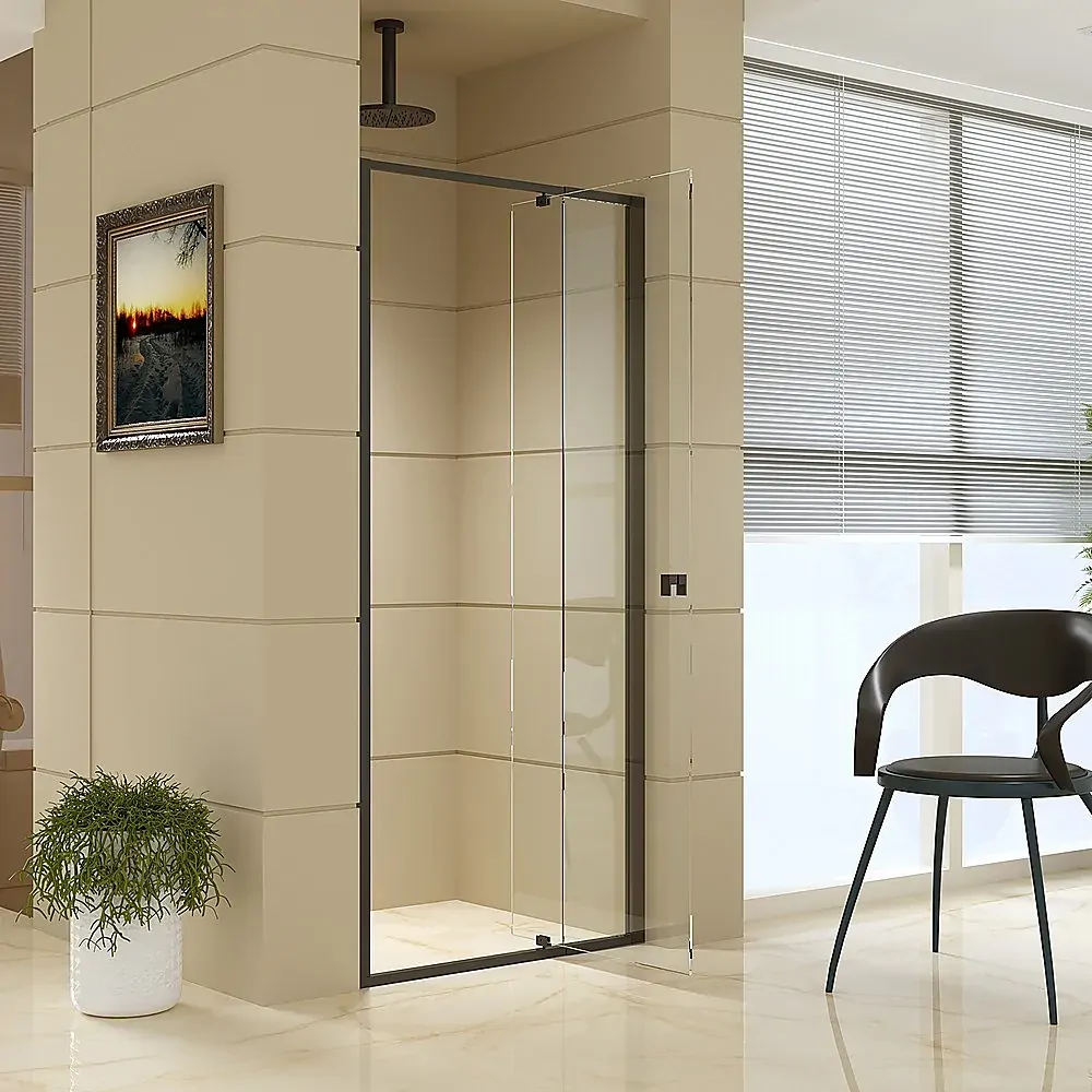 Adjustable Semi Frameless Shower Screen Australian Safety Glass Price