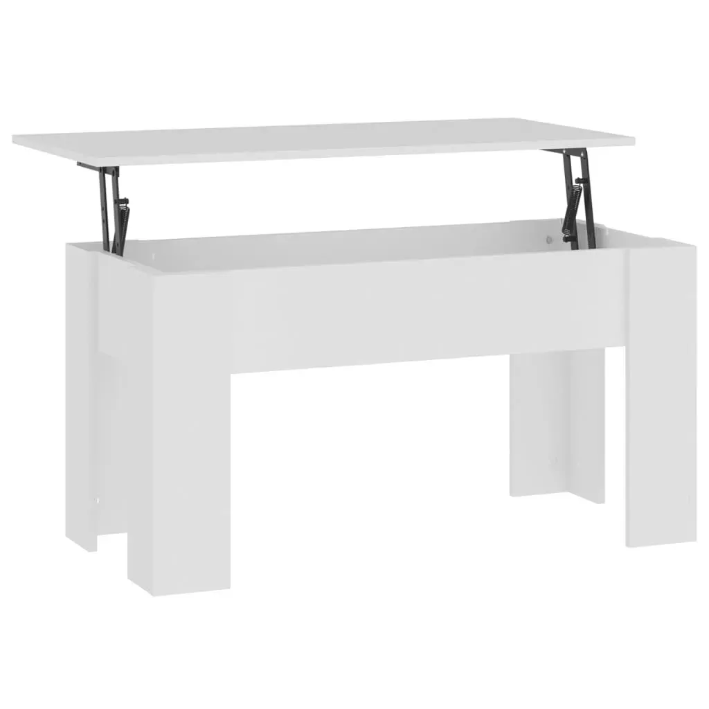 Coffee Table 101x49x52 cm Engineered Wood Price