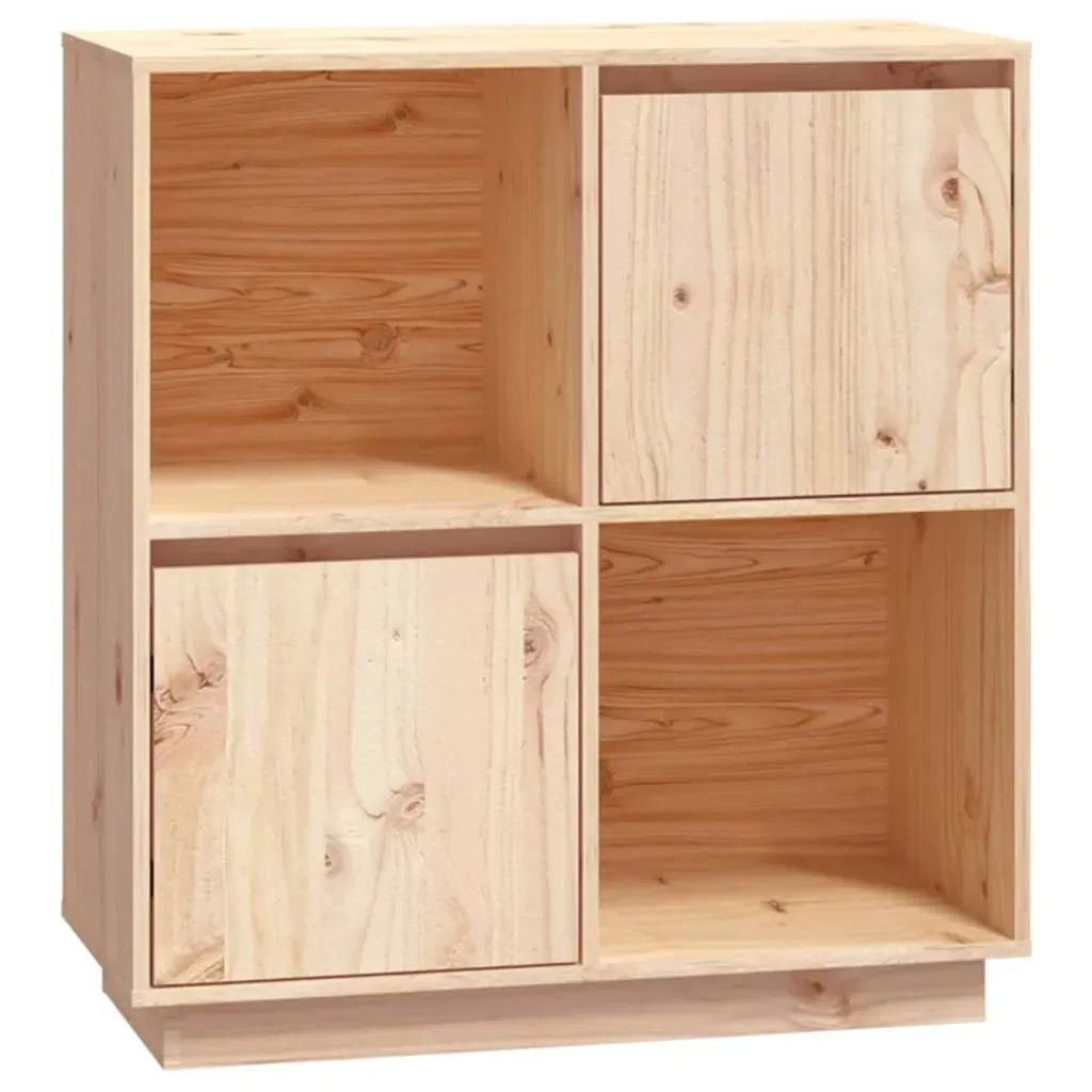 Sideboard 74x35x80cm Solid Wood Pine Price