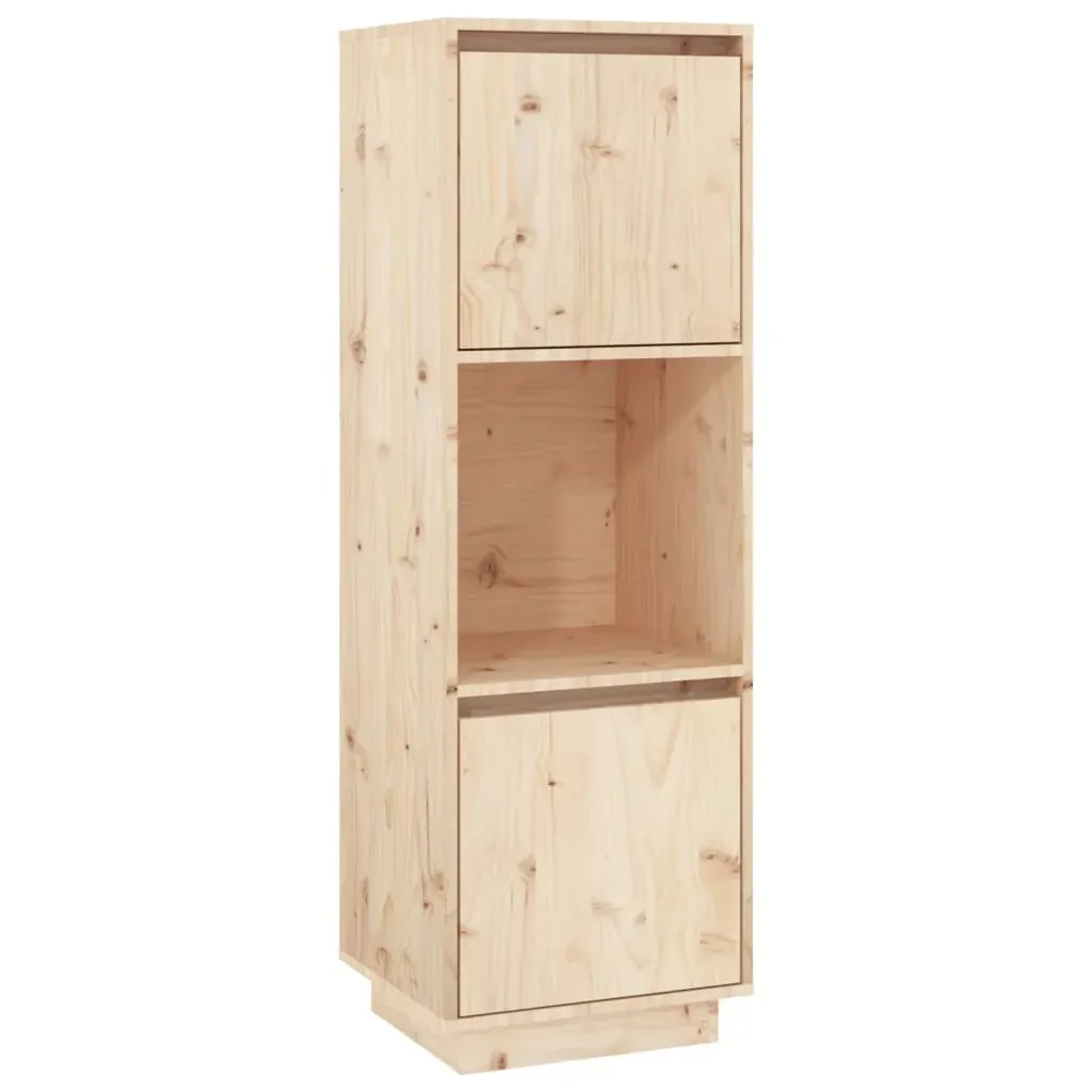 Highboard 38x35x117 cm Solid Wood Pine Price