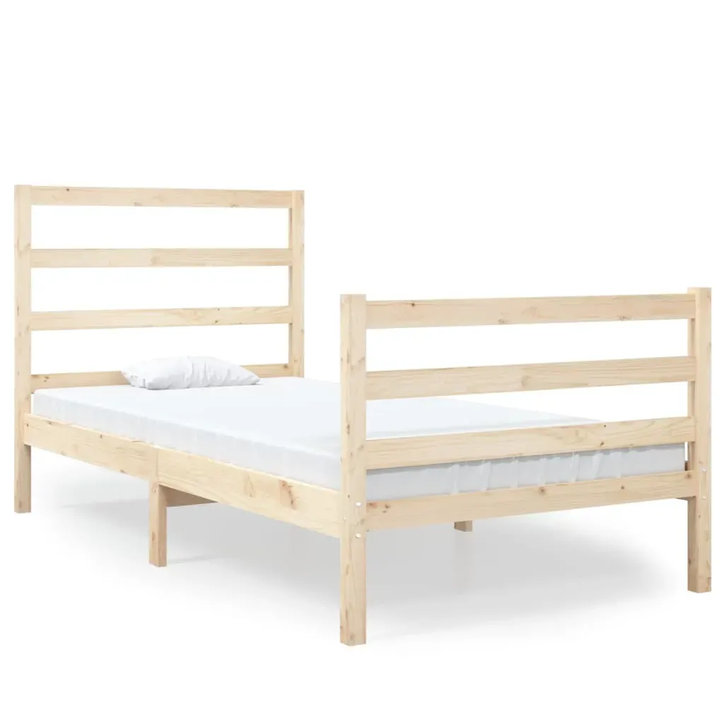 Agery Bed Frame Solid Wood Pine Price