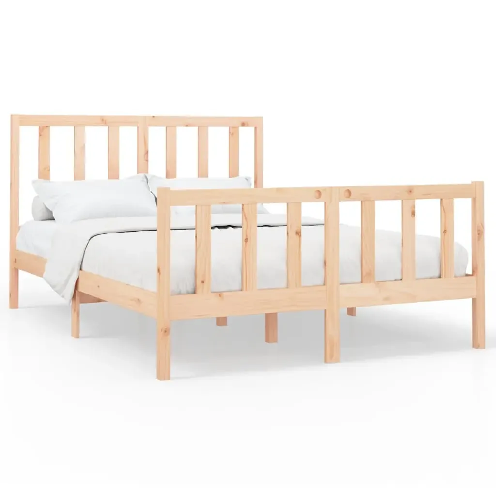 Wepar Bed Frame Solid Wood Pine Price