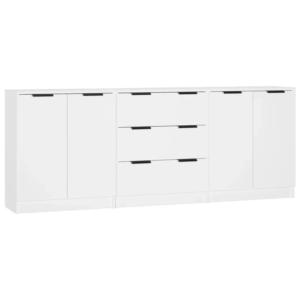 3 Piece Sideboards Engineered Wood Price