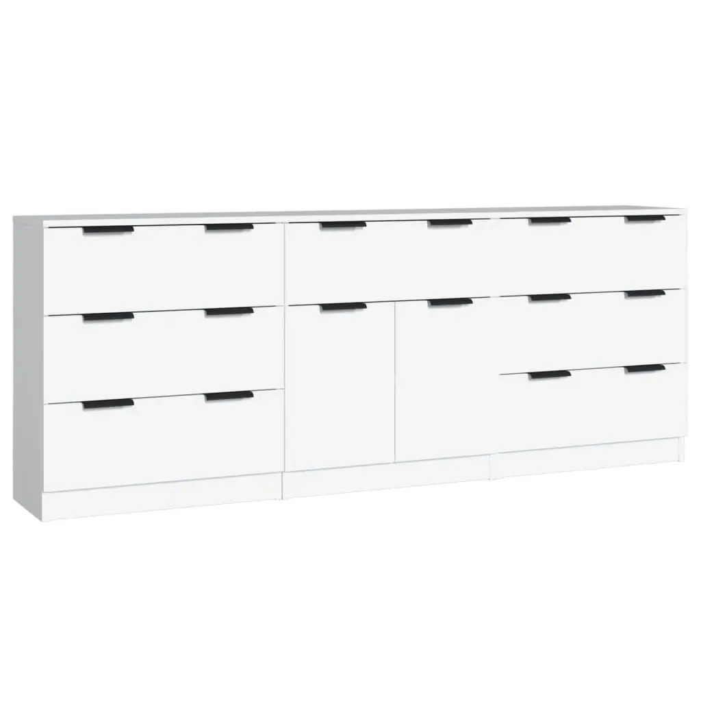 3 Piece Sideboards Engineered Wood Price