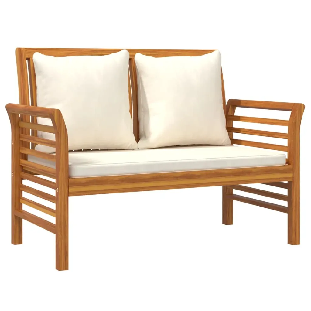 Sofa Bench with Cushions Solid Wood Acacia Price