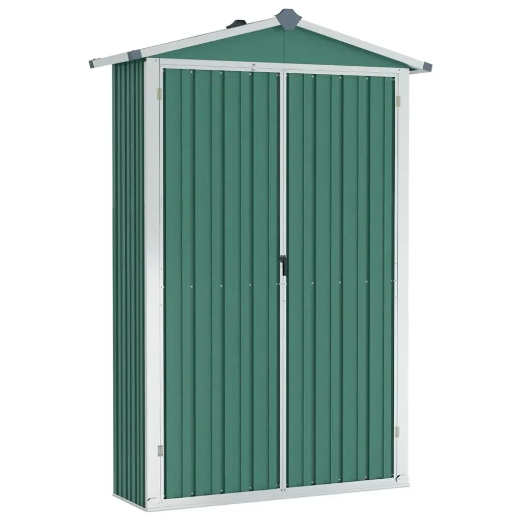 Garden Shed 107.5x46x183 cm Galvanised Steel Price