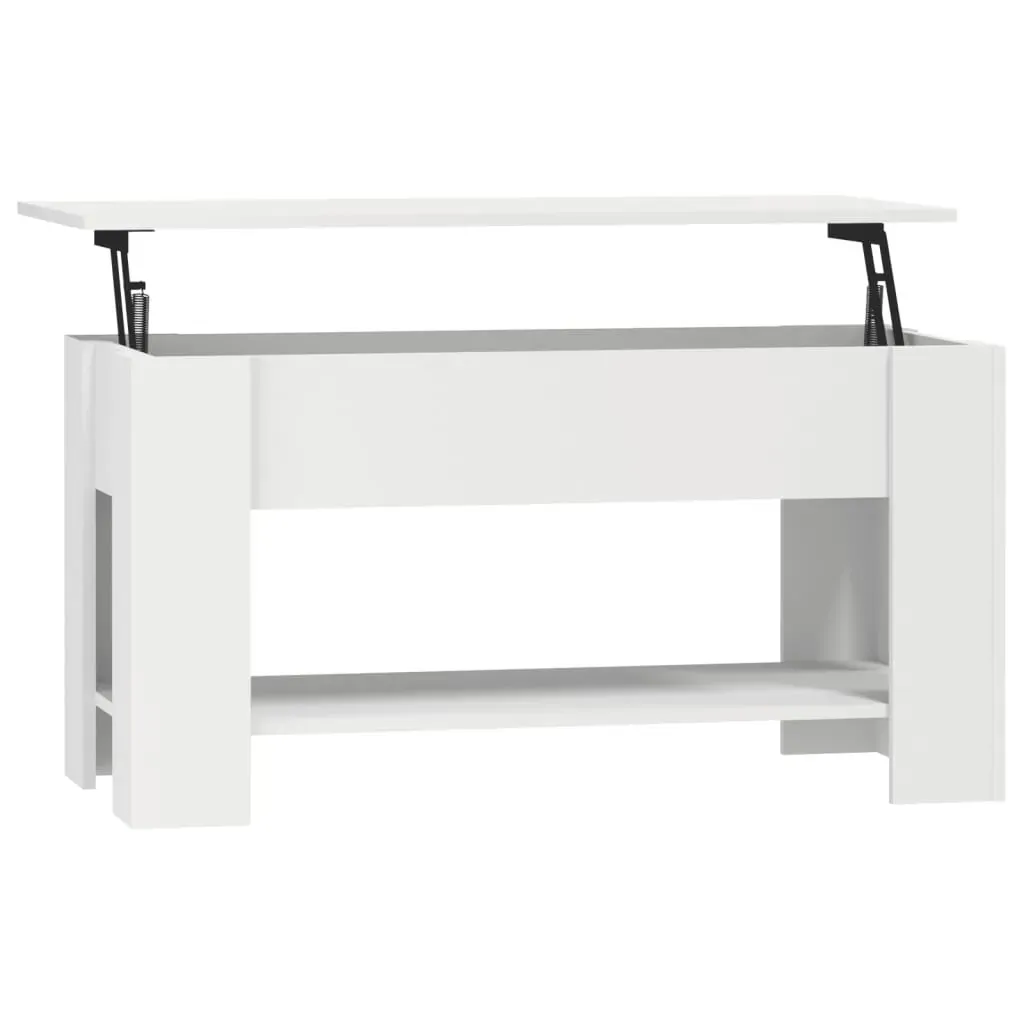 Coffee Table 101x49x52 cm Engineered Wood Price