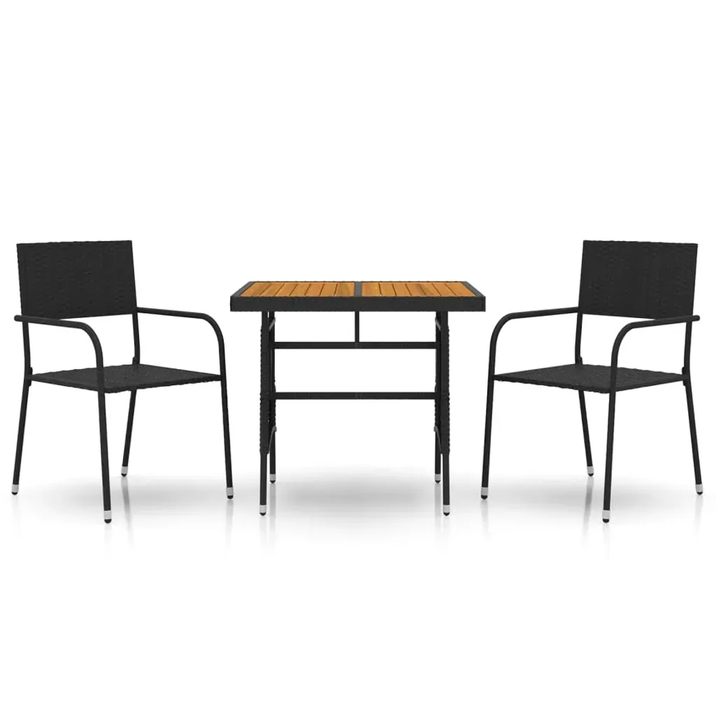 Outdoor Dining Set Poly Rattan Price