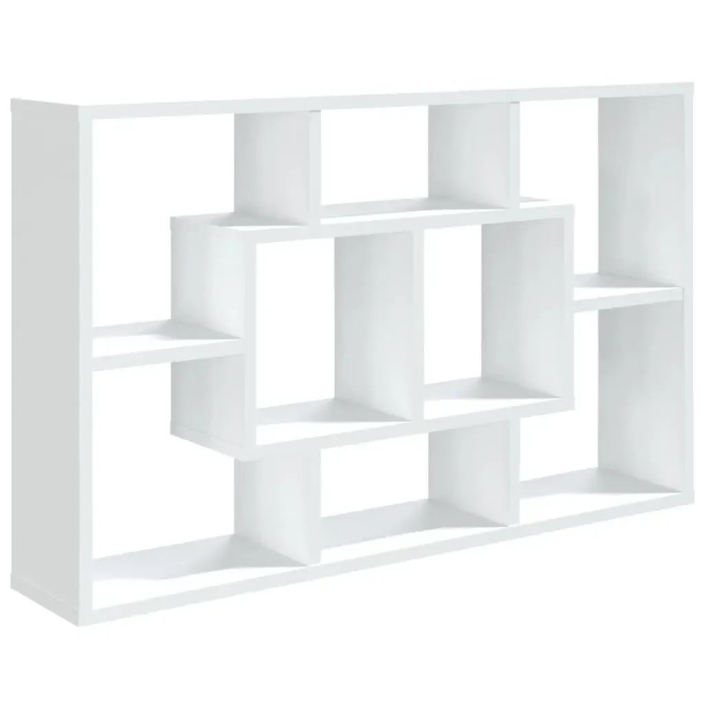 Wall Shelf 85x16x52.5 cm Engineered Wood Price