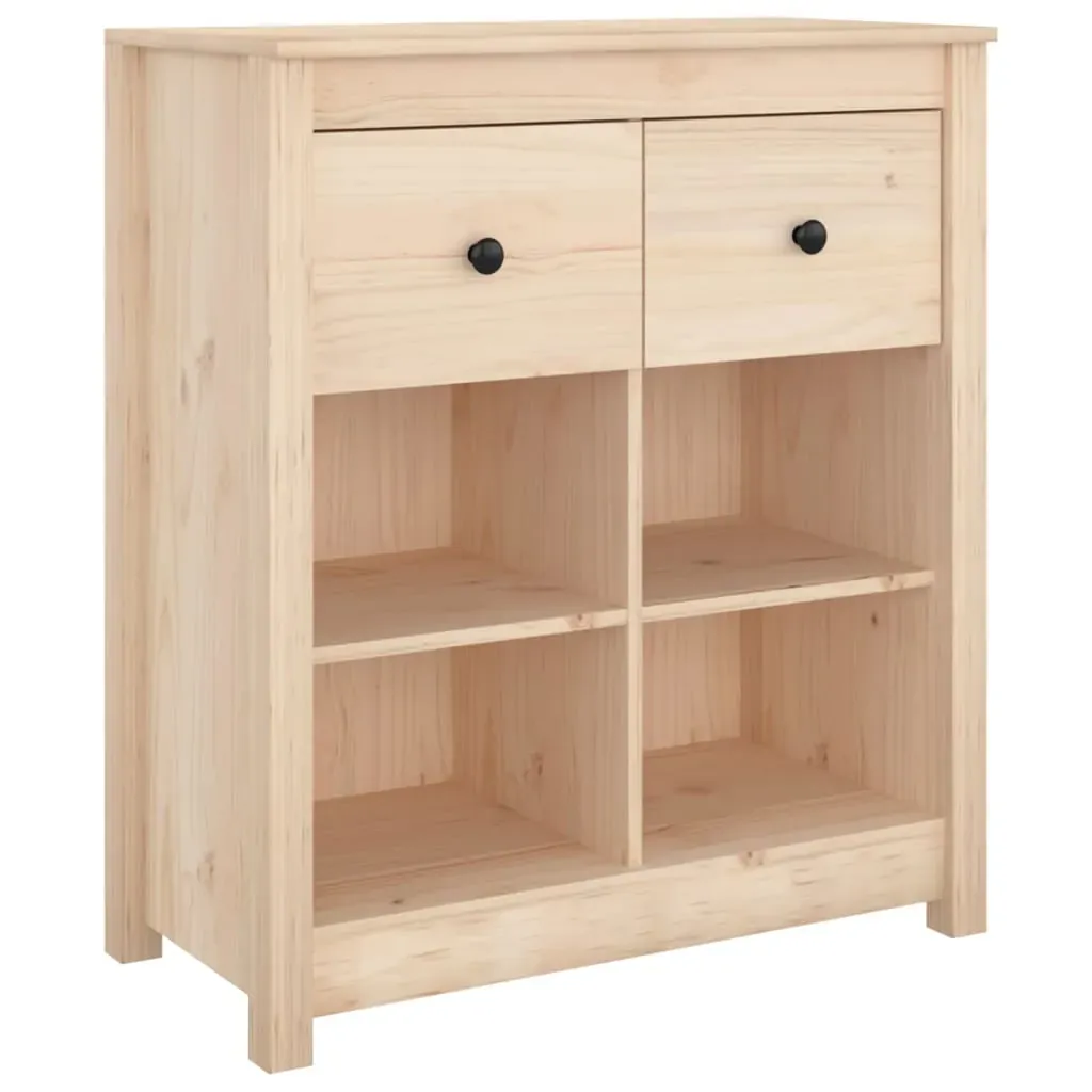 Sideboard 70x35x80 cm Solid Wood Pine Price