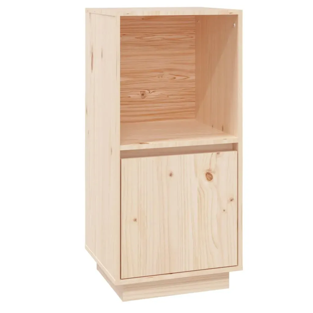 Sideboard 38x35x80 cm Solid Wood Pine Price