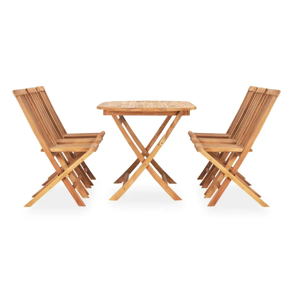 Folding Outdoor Dining Set Solid Wood Teak Price
