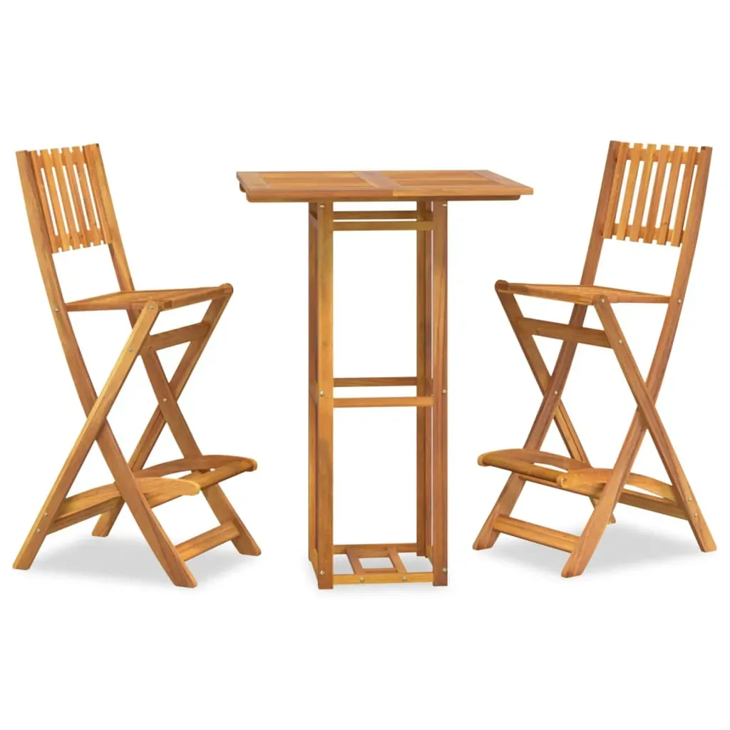 Outdoor Bar Set Solid Wood Acacia Price