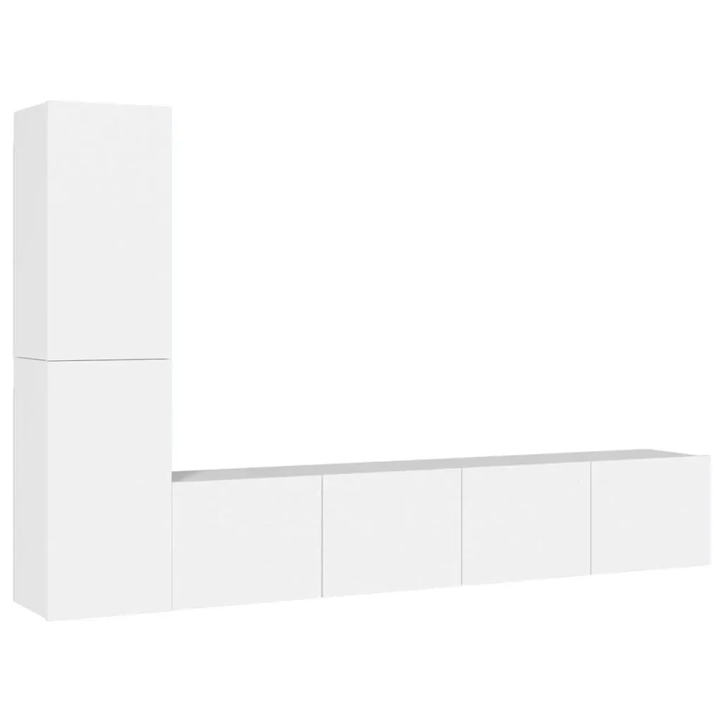 Moscow 4 Piece TV Cabinet Set Engineered Wood Price