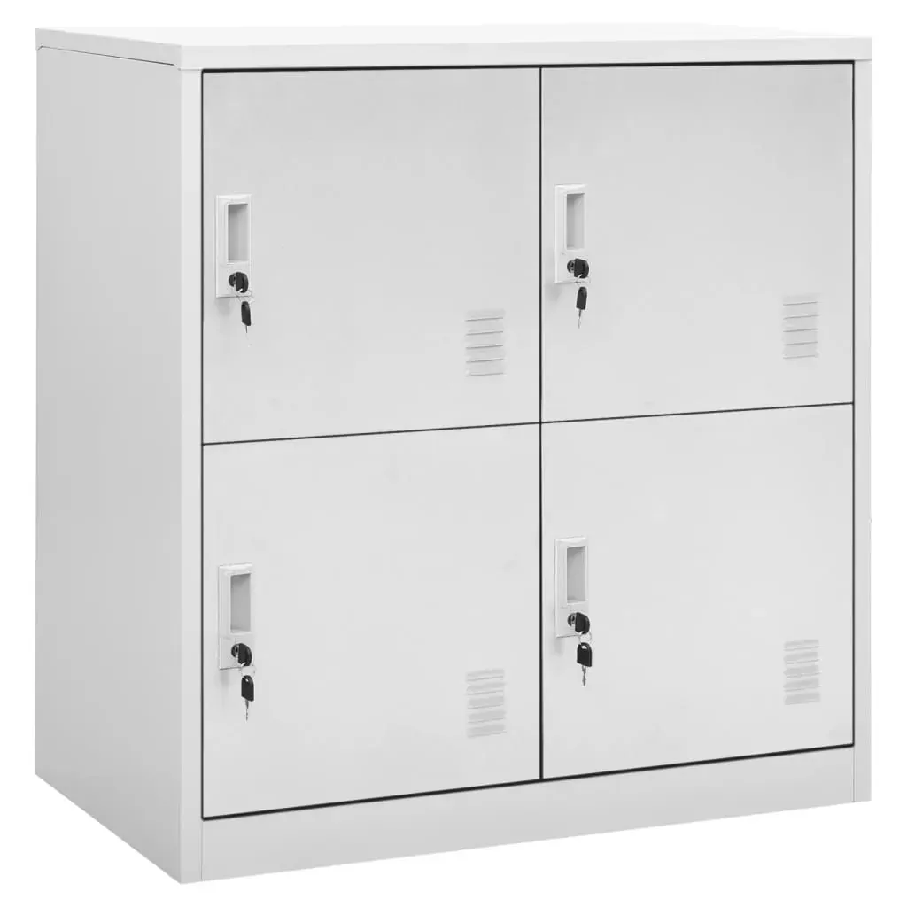 Locker Cabinet 90x45x92.5 cm Steel Price