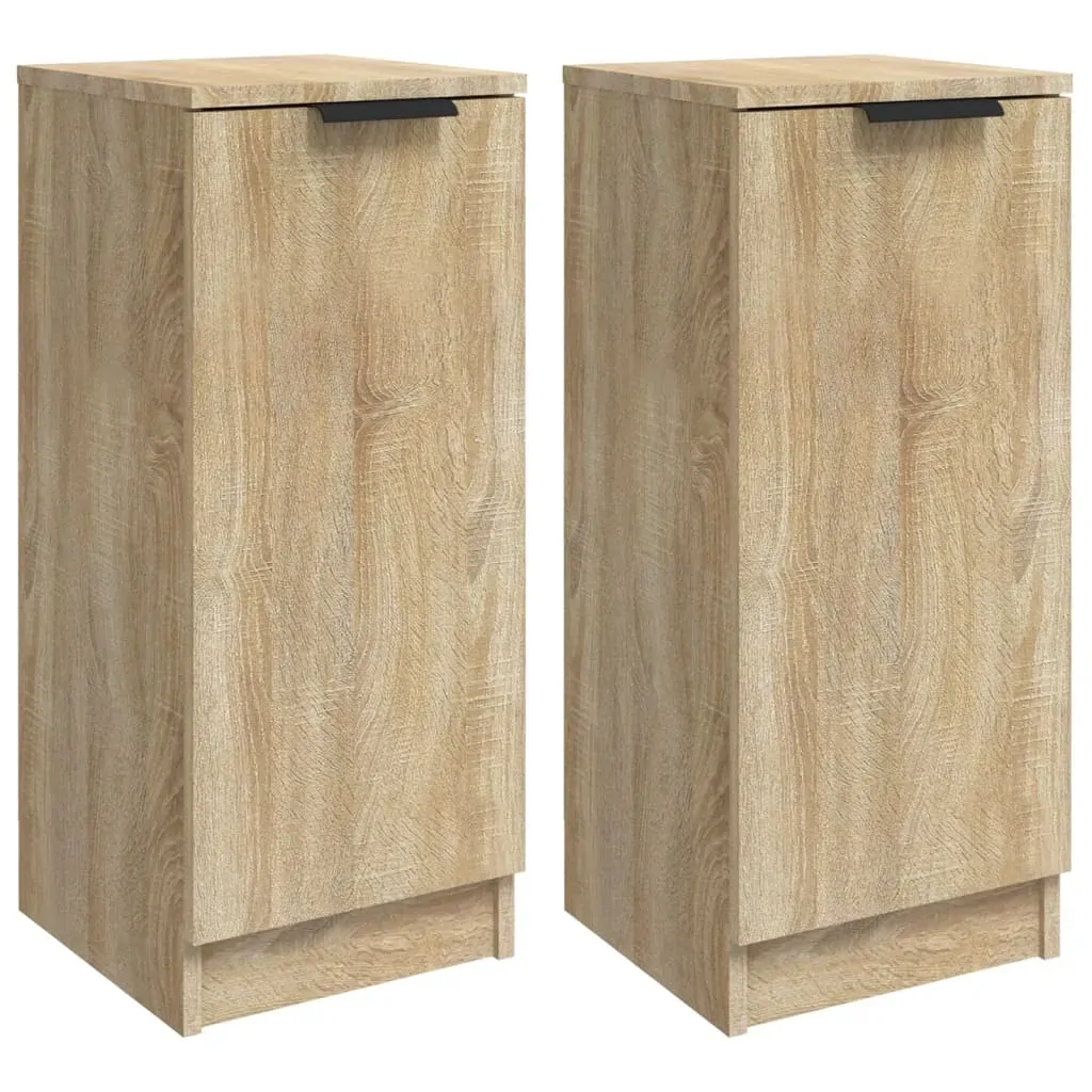 Sideboards 2 pcs 30x30x70 cm Engineered Wood Price