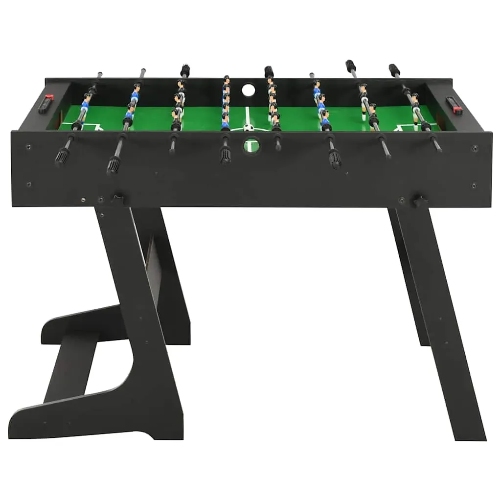 Folding Football Table 121x61x80 cm - Black, Light Brown Price