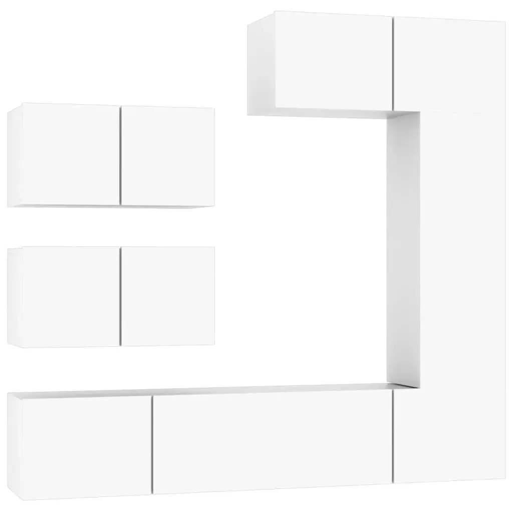 Driffield 7 Piece TV Cabinet Set Engineered Wood Price