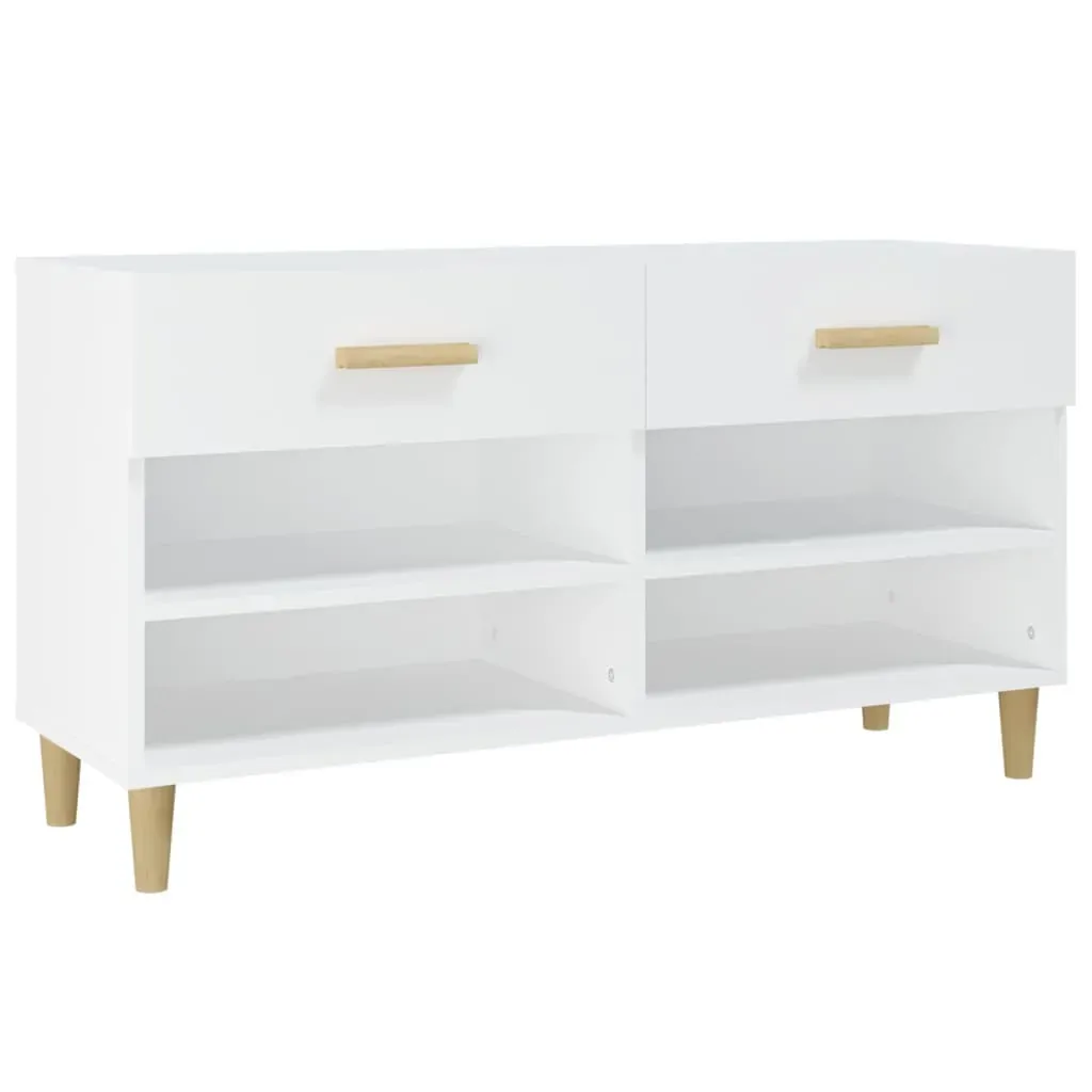 Shoe Cabinet 102x35x55 cm Engineered Wood Price
