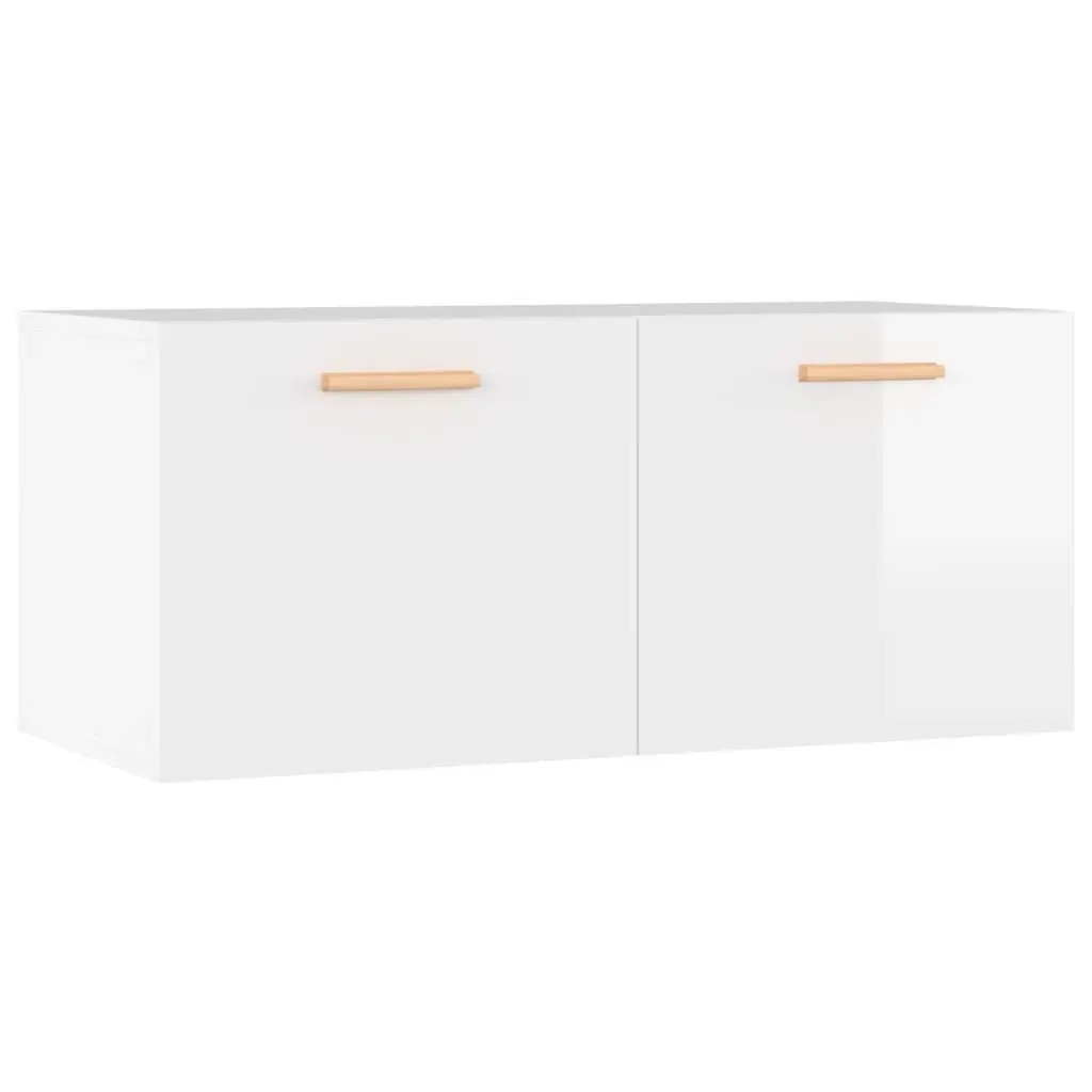 Wall Cabinet 80x35x36.5 cm Engineered Wood Price