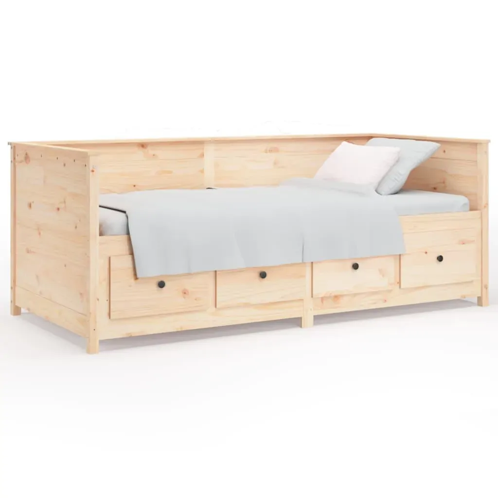 Elmwood Day Bed 80x200 cm Solid Wood Pine Price
