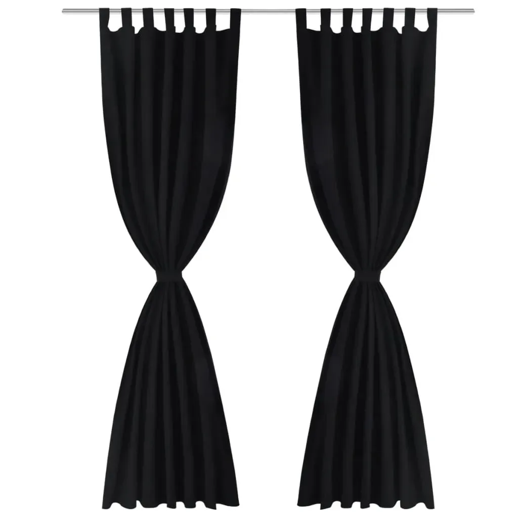 2 pcs Micro-Satin Curtains with Loops Price