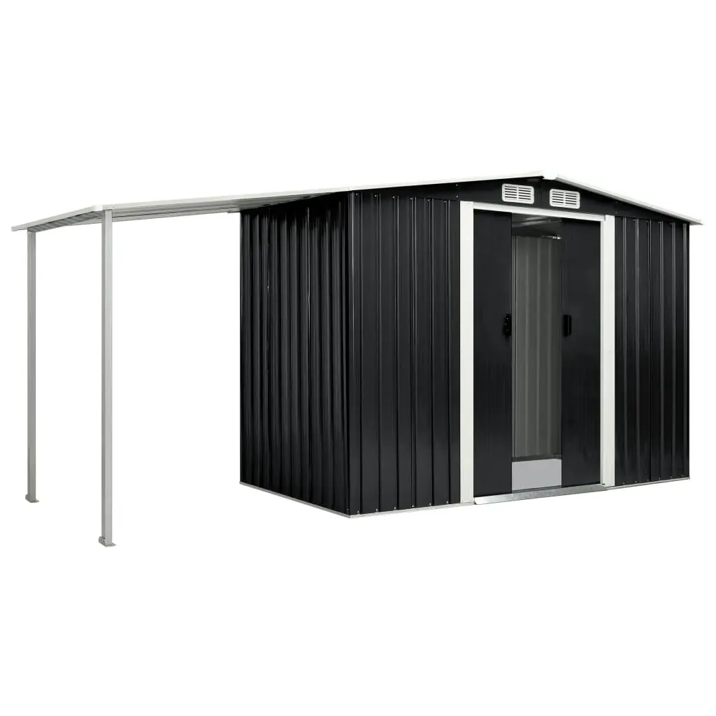 Garden Shed with Sliding Doors Steel Price