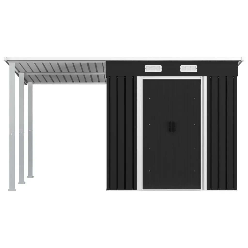 Garden Shed with Extended Roof Steel Price