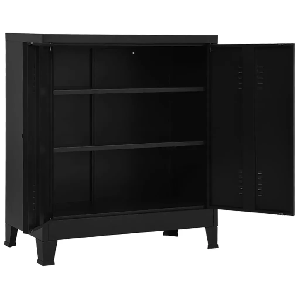 Industrial Storage Chest 90x40x100 cm Steel Price