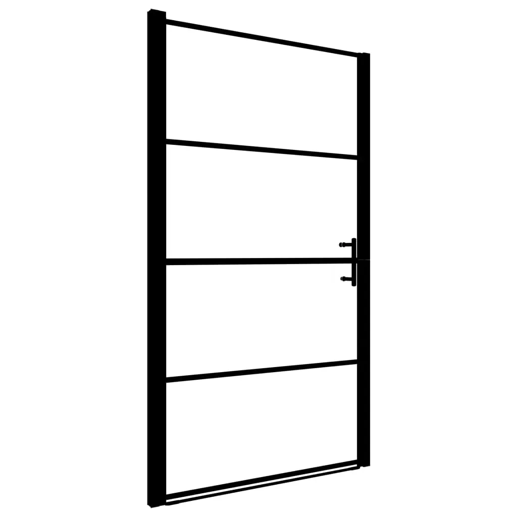 Shower Door Tempered Glass Black Price