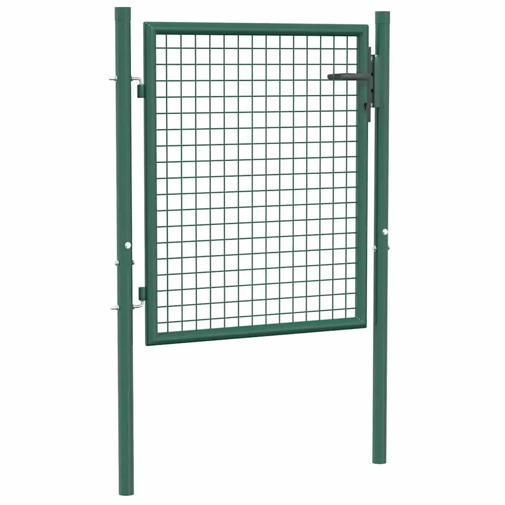 Fence Gate Steel Green Price
