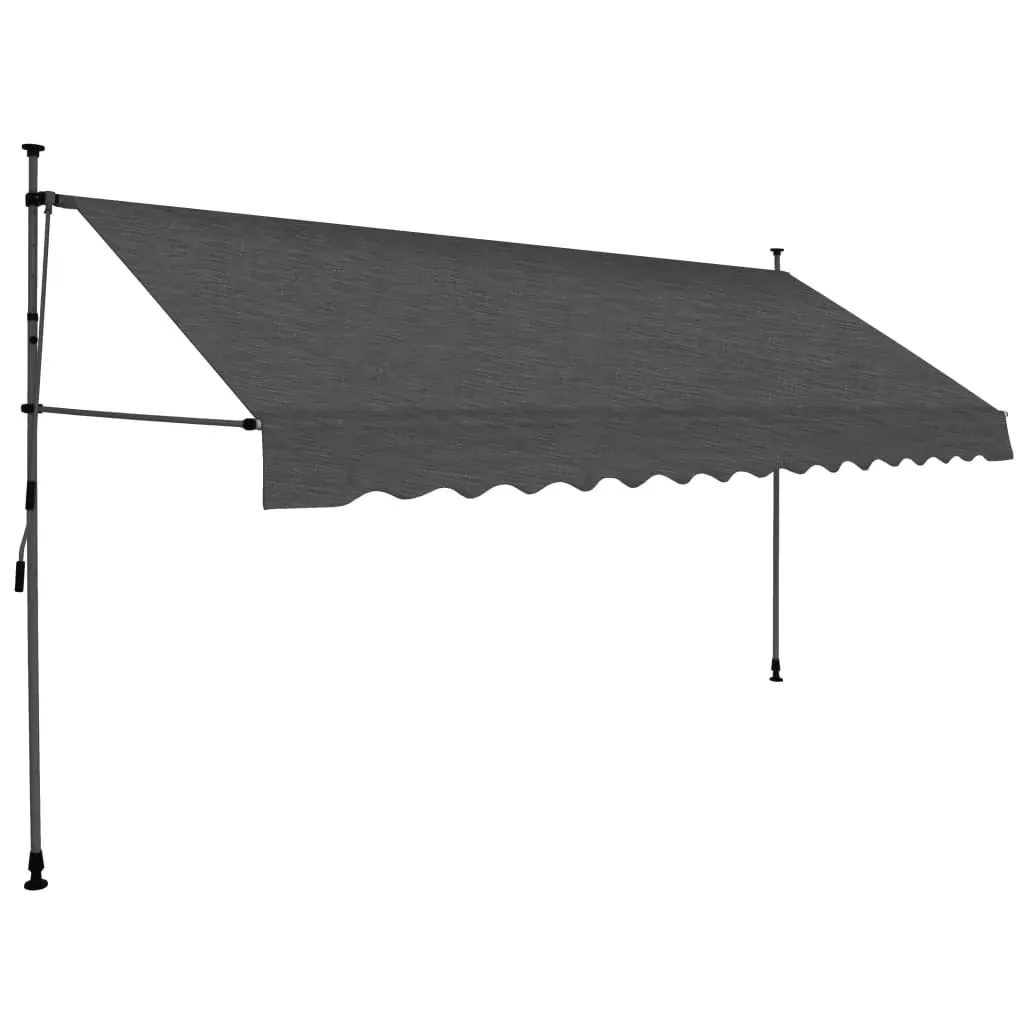 Manual Retractable Awning with LED Price