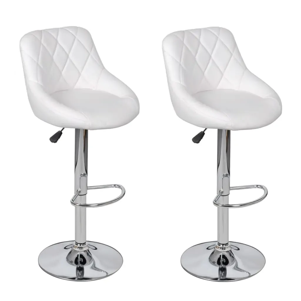 Bar Stools 2 pcs Faux Leather Price