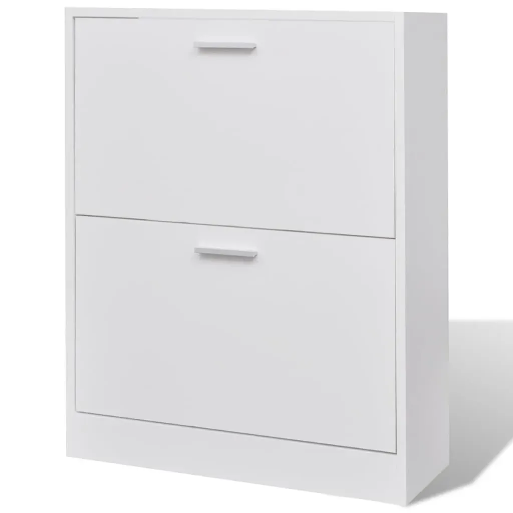 Shoe Cabinet with 2 Compartments Wooden Price