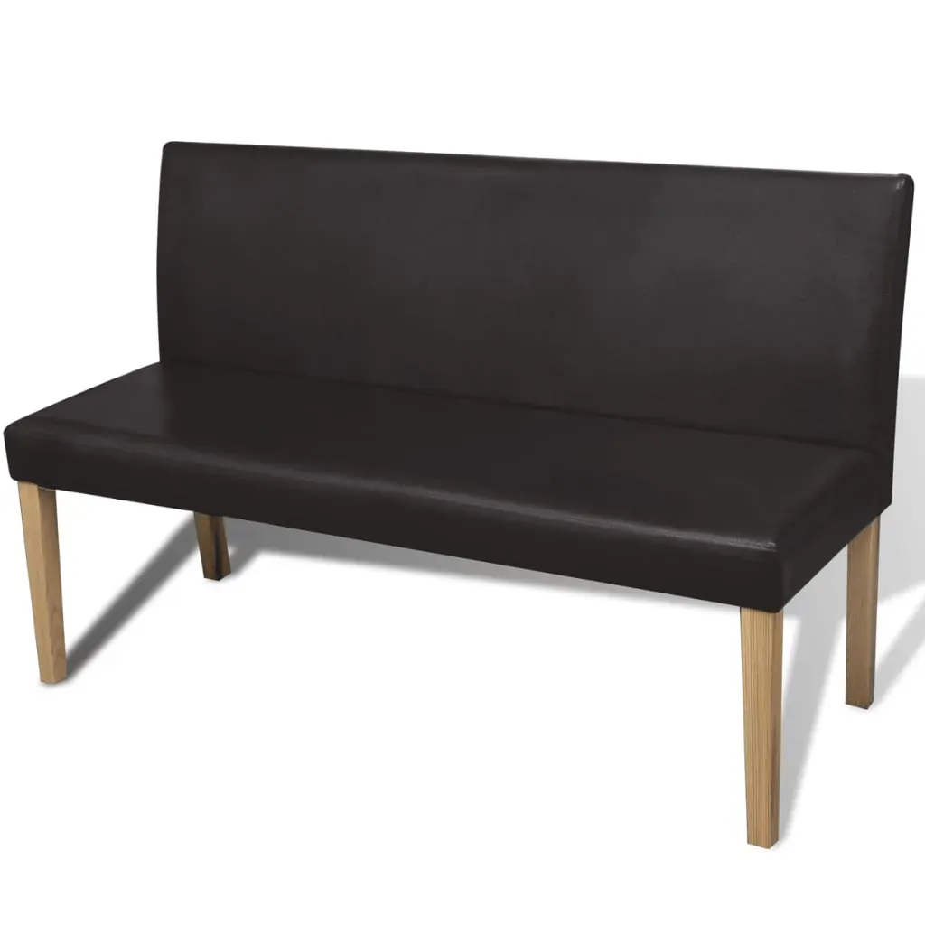Bench 139.5 cm Faux Leather Price