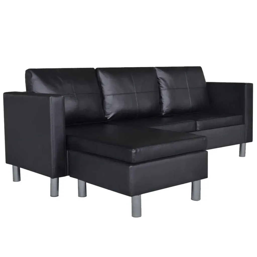 Angola Sectional Sofa 3-Seater Artificial Leather Price