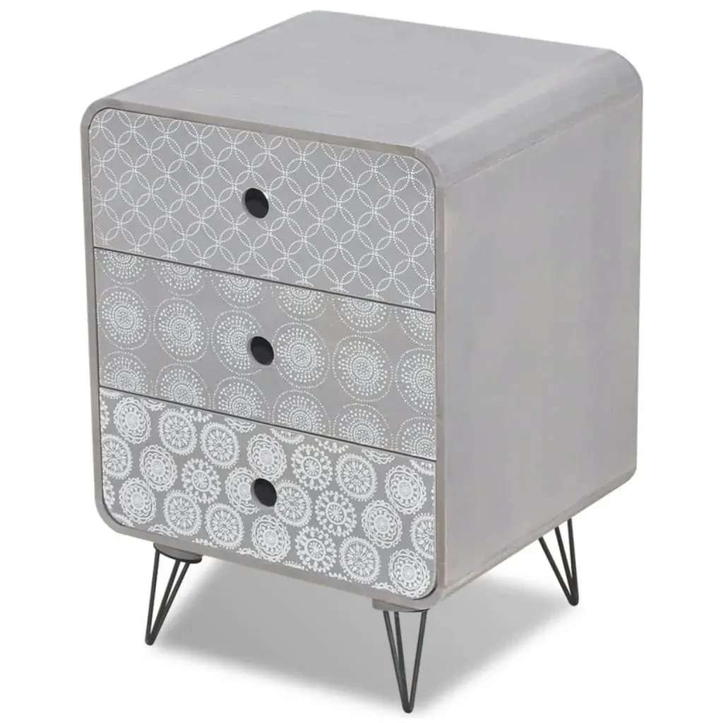 Groveton Side Cabinet with 3 Drawers Price