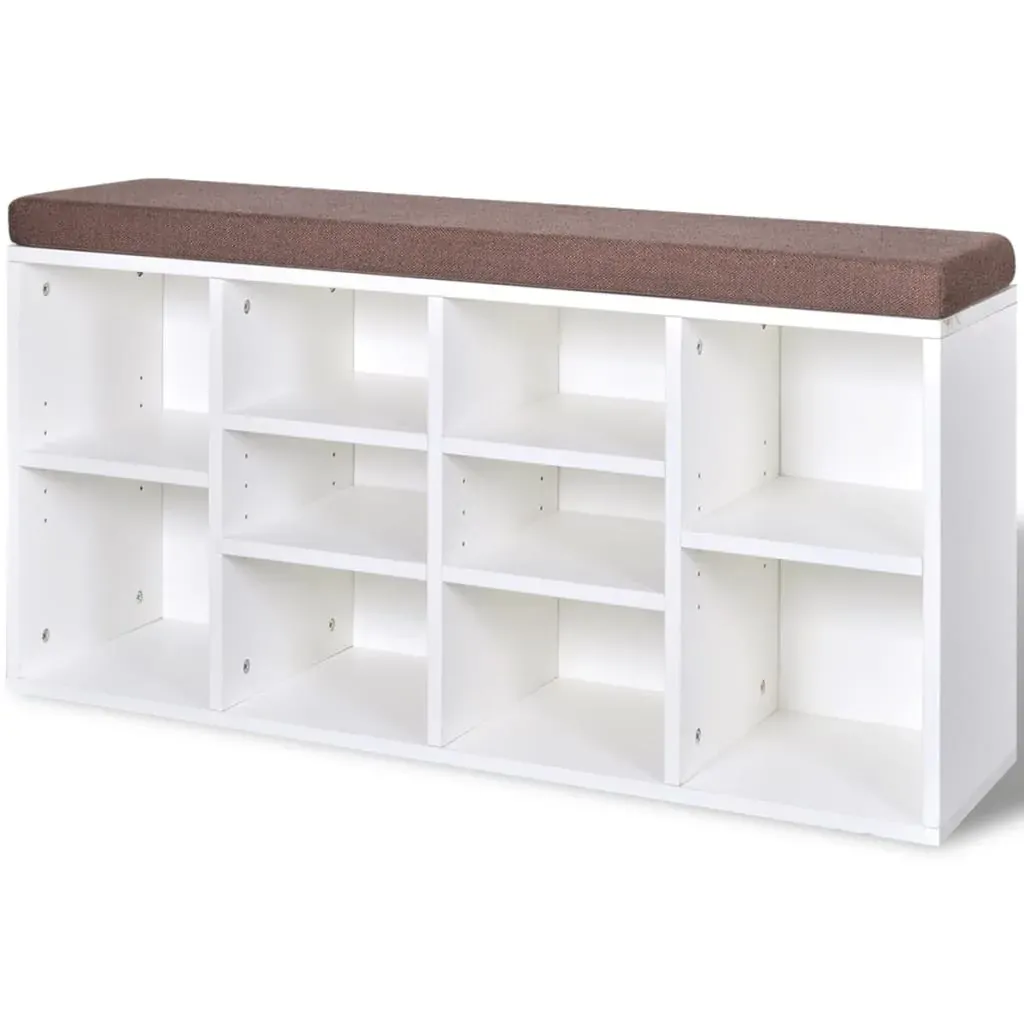 Shoe Storage Bench 10 Compartments Price