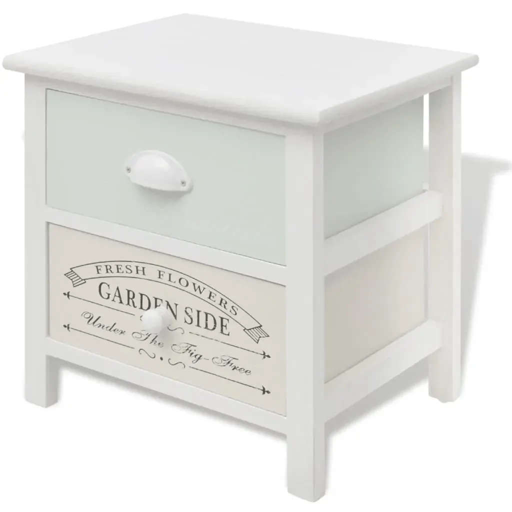 Wellingborough French Bedside Cabinet Wood Price