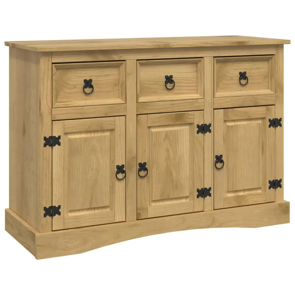 Sideboard Solid Mexican Pinewood Corona Range 132x43x78 cm Price